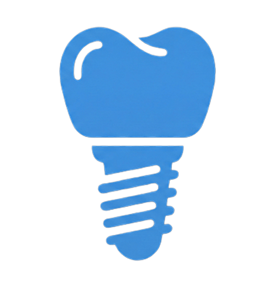 icon of single dental implant